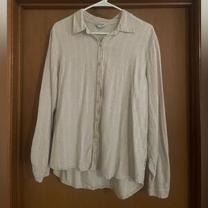 Orvis Long Sleeve Button Down Top – Size Large